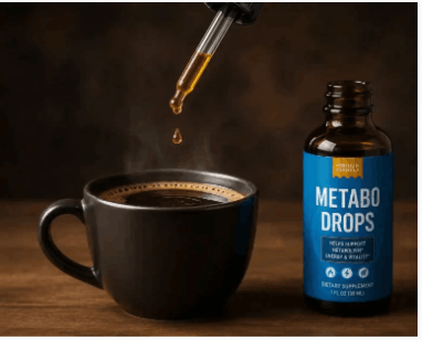 Metabo Drops being added to coffee