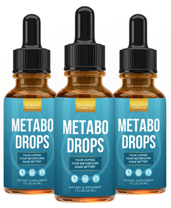 Metabo Drops bottles showing the liquid formula